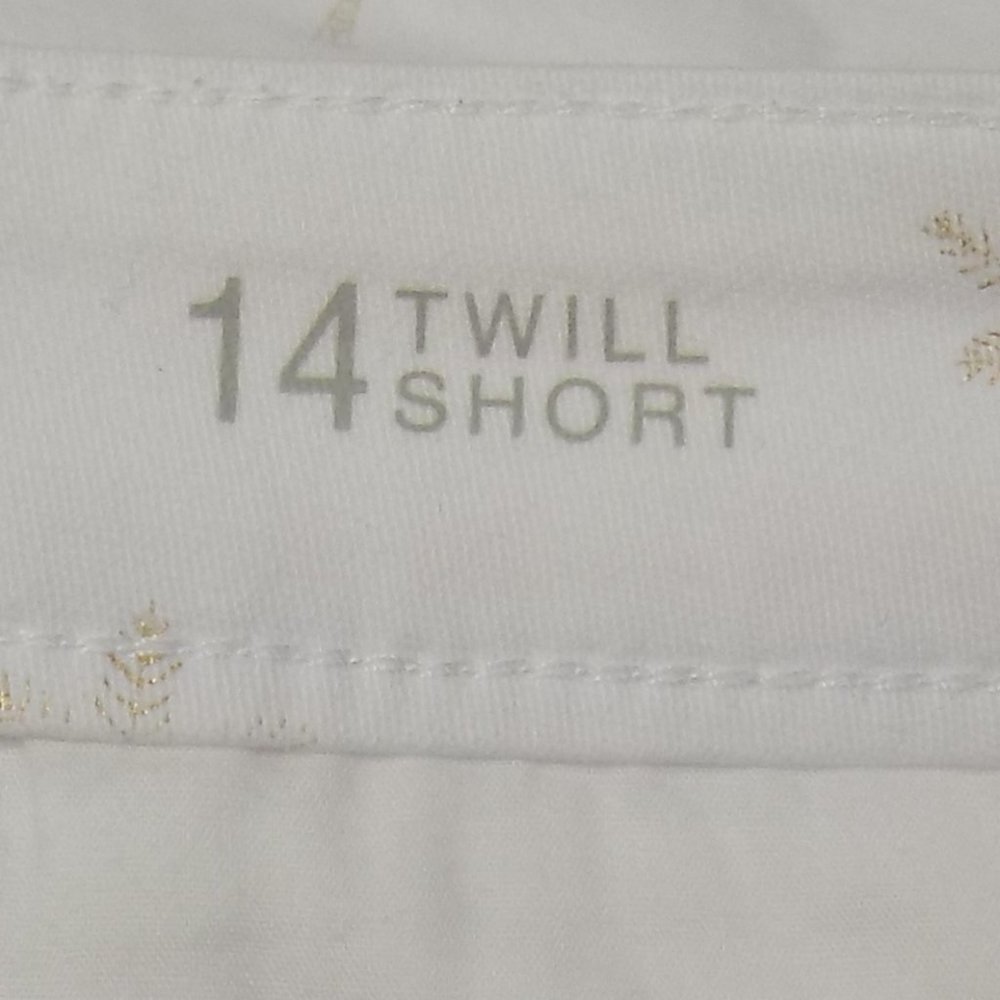 a.n.a (A New Approach) Twill Shorts Palm Tree Print Size 14 - Picture 7 of 7